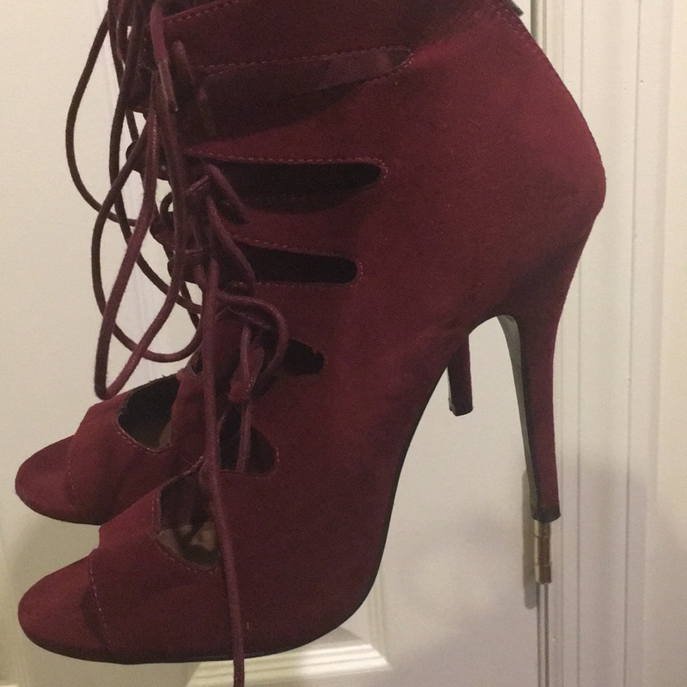 Chinese laundry red high heels